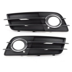 S-Line Bumper coté passager Right coté conducteur Left Fog Light Grill Set - Original parts Audi 8K0807682C01C/8K0807681C01C