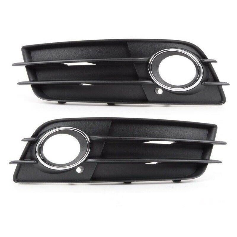S-Line Bumper coté passager Right coté conducteur Left Fog Light Grill Set - Original parts Audi 8K0807682C01C/8K0807681C01C
