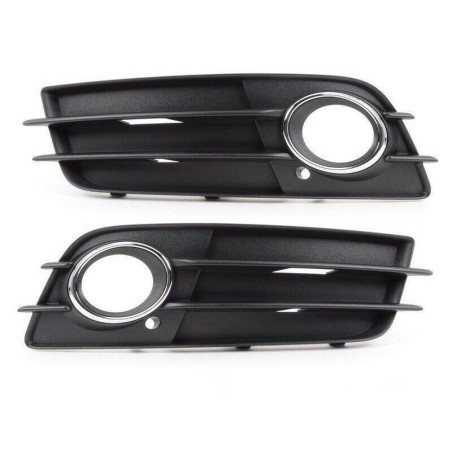 S-Line Bumper coté passager Right coté conducteur Left Fog Light Grill Set - Original parts Audi 8K0807682C01C/8K0807681C01C S-Line Bumper coté passager Right coté conducteur Left Fog Light Grill Set - Original parts Audi 8K0807682C01C/8K0807681C01C