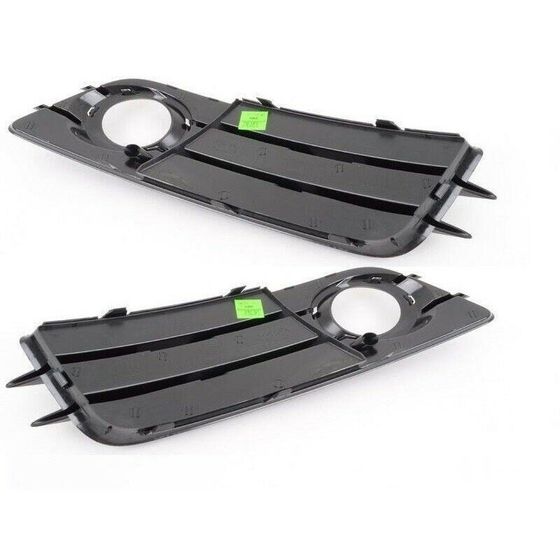 S-Line Bumper coté passager Right coté conducteur Left Fog Light Grill Set - Original parts Audi 8K0807682C01C/8K0807681C01C