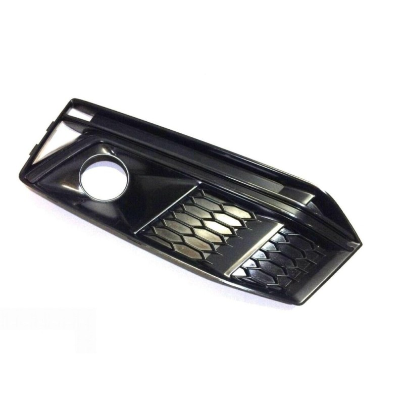 Pare-chocs avant S-Line avec grille inférieure en chrome foncé côté gauche coté conducteur - Pièces d'origine Audi 8W0807681GFUQ