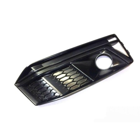 Pare-chocs avant S-Line avec grille inférieure en chrome foncé côté droit coté passager - Pièces d'origine Audi 8W0807682GFUQ. Pare-chocs avant S-Line avec grille inférieure en chrome foncé côté droit coté passager - Pièces d'origine Audi 8W0807682GFUQ.