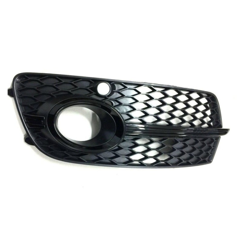 Grille de phare antibrouillard de pare-chocs avant S-Line gauche coté conducteur - Pièces d'origine Audi 8R0807681SBMT