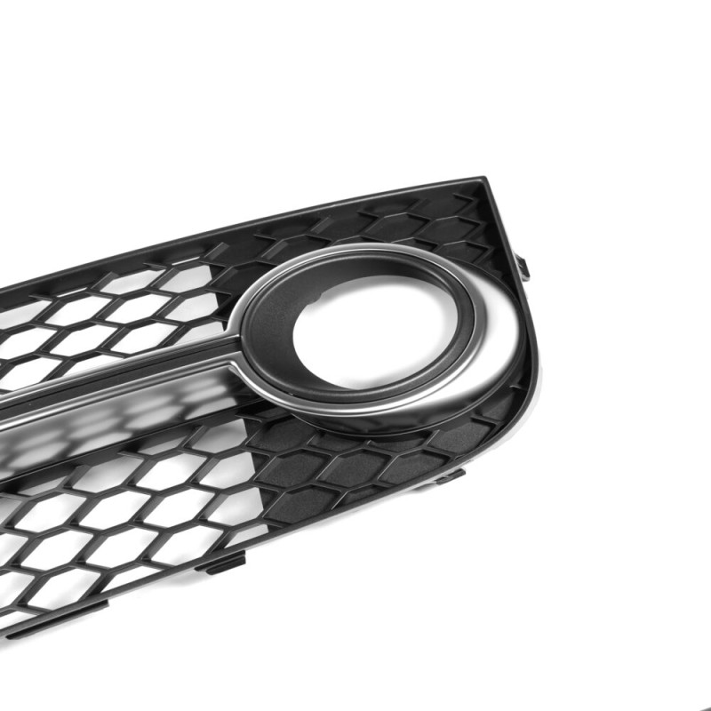 S-Line Front Bumper Left Right Fog Light Grill Set - Original parts Audi 8J0807681KT94/8J0807682KT94