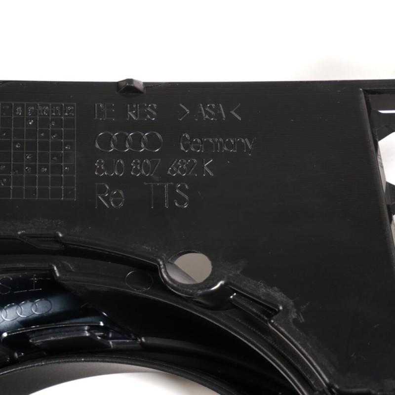 S-Line Front Bumper Left Right Fog Light Grill Set - Original parts Audi 8J0807681KT94/8J0807682KT94