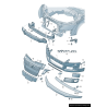 S-Line Front Bumper Left Right Fog Light Grill Set - Original parts Audi 8J0807681KT94/8J0807682KT94 S-Line Front Bumper Left Right Fog Light Grill Set - Original parts Audi 8J0807681KT94/8J0807682KT94