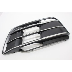 Couverture de grille inférieure de pare-chocs avant S-Line gauche coté conducteur - Pièces d'origine Audi 80A807679HRU6