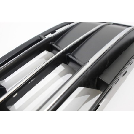 Couverture de grille inférieure de pare-chocs avant S-Line gauche coté conducteur - Pièces d'origine Audi 80A807679HRU6 Couverture de grille inférieure de pare-chocs avant S-Line gauche coté conducteur - Pièces d'origine Audi 80A807679HRU6
