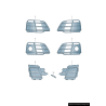 Couverture de grille inférieure de pare-chocs avant S-Line gauche coté conducteur - Pièces d'origine Audi 80A807679HRU6 Couverture de grille inférieure de pare-chocs avant S-Line gauche coté conducteur - Pièces d'origine Audi 80A807679HRU6