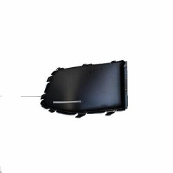 Pare-chocs avant S-Line, grille inférieure gauche N/S, embout de garniture de capuchon - Pièces d'origine Audi 8S0807151A9B9.