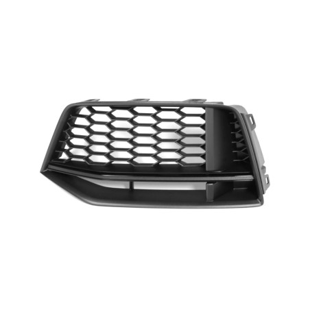 Pare-chocs avant S-Line, garniture de grille inférieure gauche coté conducteur noire - Pièces d'origine Audi 8S0807681BT94.
