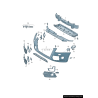 Couvercle de garniture de grille de phare antibrouillard avant droit S-Line - Pièces d'origine Audi 8R0807246. Couvercle de garniture de grille de phare antibrouillard avant droit S-Line - Pièces d'origine Audi 8R0807246.