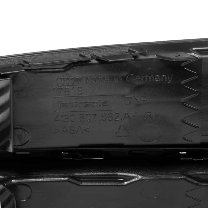 S-Line Left Right Bumper Grill Fog Light Surround Set - Original parts Audi 4G0807648B9B9/4G0807647B9B9