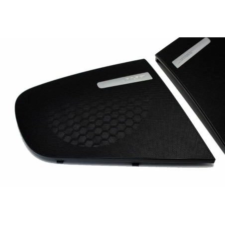 Couvercle de haut-parleur Bose noir Soul gauche + droite - Pièces d'origine Audi 8J0035406A4PK / 8J0035405A4PK Couvercle de haut-parleur Bose noir Soul gauche + droite - Pièces d'origine Audi 8J0035406A4PK / 8J0035405A4PK