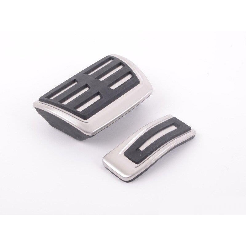 Couvre-pédales en acier inoxydable pour boîte automatique côté conducteur à gauche - Pièces d'origine Audi 8K1064205A