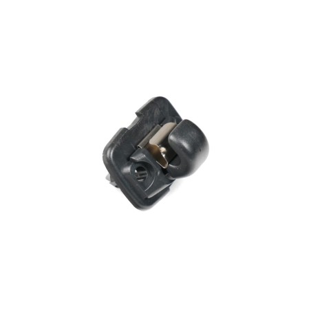 Clip de pare-soleil noir - Pièces d'origine Audi 8W0857562A4PK Clip de pare-soleil noir - Pièces d'origine Audi 8W0857562A4PK