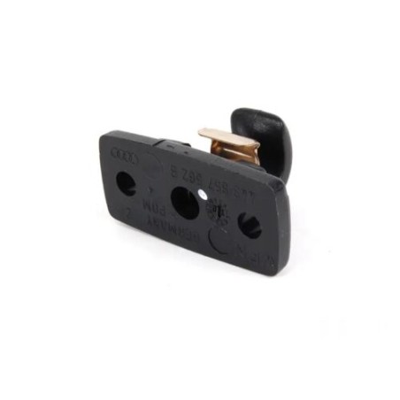 Clip de pare-soleil noir - Pièces d'origine Audi 443857561H4PK Clip de pare-soleil noir - Pièces d'origine Audi 443857561H4PK