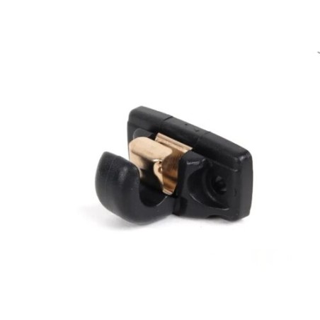 Clip de pare-soleil noir - Pièces d'origine Audi 443857561H4PK Clip de pare-soleil noir - Pièces d'origine Audi 443857561H4PK