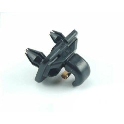 Clip de pare-soleil noir - Pièces d'origine Audi 8U08575624PK