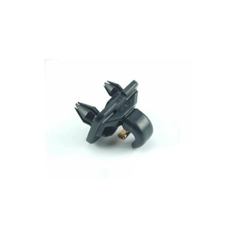 Clip de pare-soleil noir - Pièces d'origine Audi 8U08575624PK