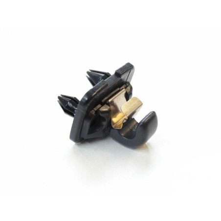 Clip de pare-soleil noir - Pièces d'origine Audi 8U08575624PK Clip de pare-soleil noir - Pièces d'origine Audi 8U08575624PK
