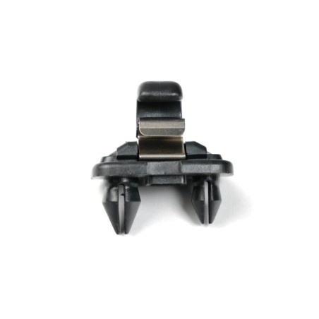 Clip de pare-soleil noir - Pièces d'origine Audi 8W0857562A4PK Clip de pare-soleil noir - Pièces d'origine Audi 8W0857562A4PK