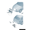 Emblème arrière TDI chromé - Pièces d'origine Audi 4H0853737B2ZZ Emblème arrière TDI chromé - Pièces d'origine Audi 4H0853737B2ZZ