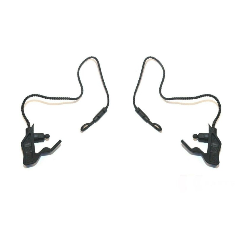 Three Door Boot Lid Cover Strap Holder Pair Set Left Right - Original parts Audi 8V3867668/8V3867667