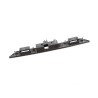 Garniture de moulage de poignée de prise de coffre en aluminium - Pièces d'origine Audi 8E08275763FZ Garniture de moulage de poignée de prise de coffre en aluminium - Pièces d'origine Audi 8E08275763FZ