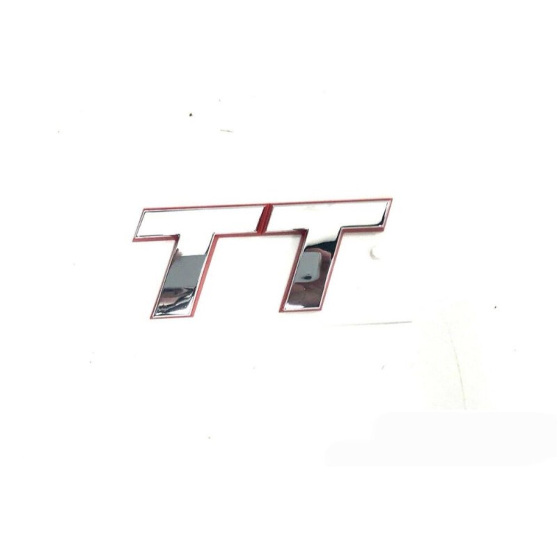 Emblème TT badge arrière rouge Pièces d'origine Audi 8N0853743C