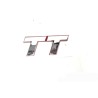 Emblème TT badge arrière rouge Pièces d'origine Audi 8N0853743C Emblème TT badge arrière rouge Pièces d'origine Audi 8N0853743C