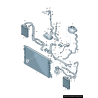 Tuyau de conduite de liquide de refroidissement - Pièces d'origine Audi 80A122055AH Tuyau de conduite de liquide de refroidissement - Pièces d'origine Audi 80A122055AH