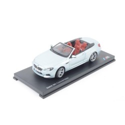 Modèle réduit à l'échelle 1:18 de la BMW M6 Cabriolet argentée - Pièce d'origine BMW 80432253656
