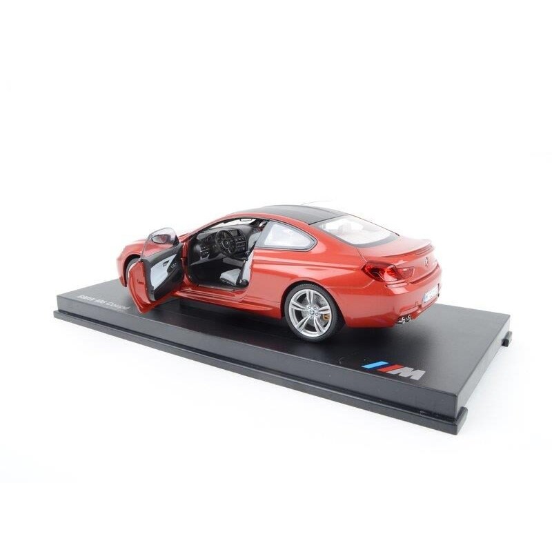 Modèle réduit à l'échelle 1:18 de la BMW M6 Coupé rouge - Pièce d'origine BMW 80432218738