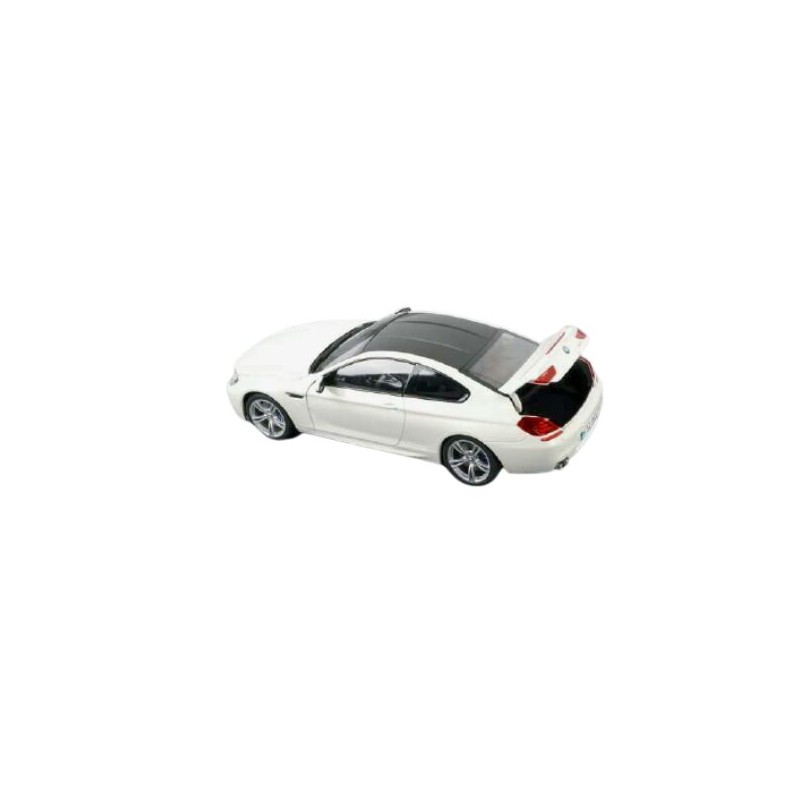 Modèle réduit à l'échelle 1:18 de la BMW M6 Coupé blanche - Pièce d'origine BMW 80432218739