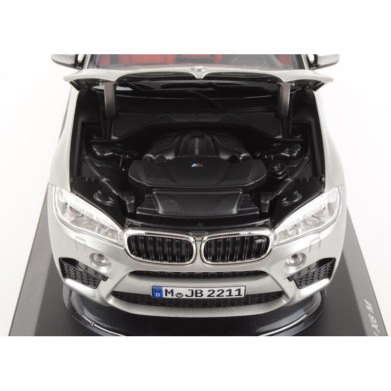 Pièce automobile d'origine BMW 80432364886 à l'échelle 1:18 X6M gris Donington.