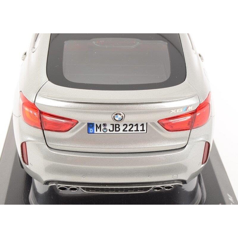 Pièce automobile d'origine BMW 80432364886 à l'échelle 1:18 X6M gris Donington.