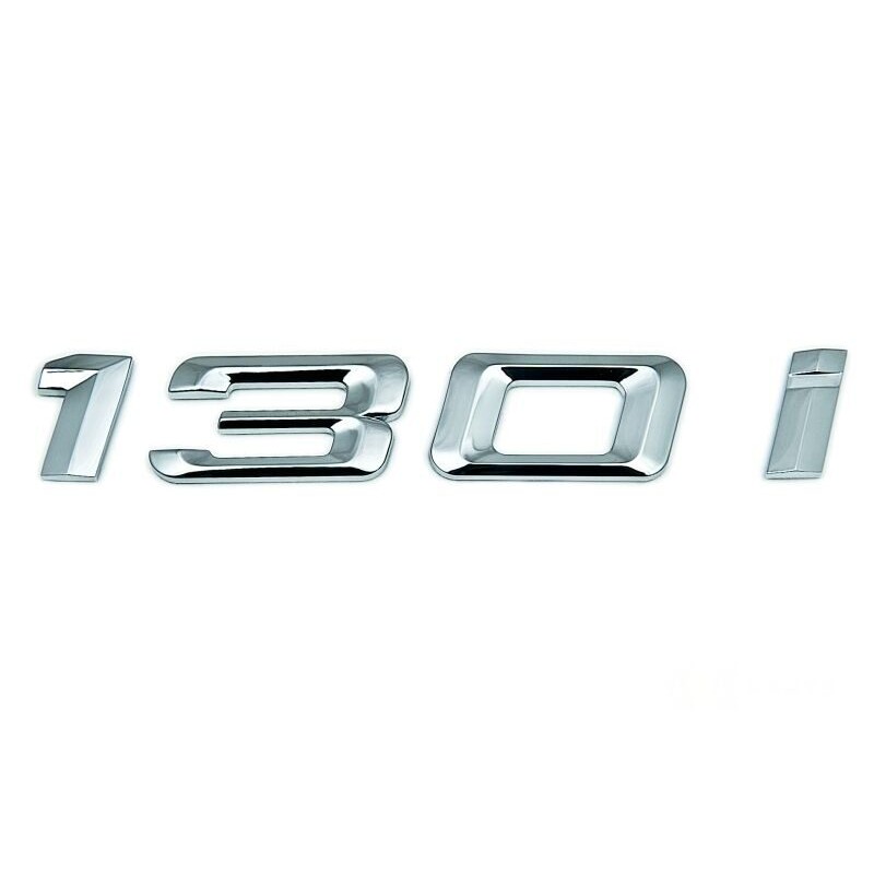 Étiquette d'emblème d'étiquette de label 130i - Pièce d'origine BMW 51147151387