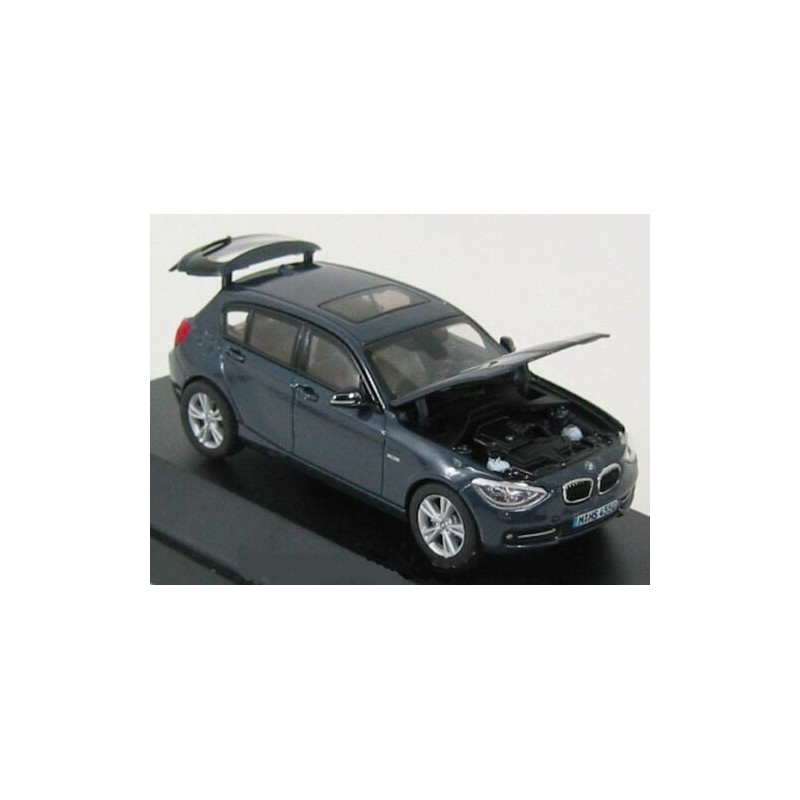 Modèle réduit à l'échelle 1:43 de la BMW Série 1 Hatchback bleue - Pièce d'origine BMW 80422210023