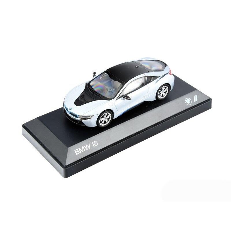 Modèle réduit à l'échelle 1:43 de la BMW I8 - Bleu - Pièce d'origine BMW 80422336837 Modèle réduit à l'échelle 1:43 de la BMW I8 - Bleu - Pièce d'origine BMW 80422336837