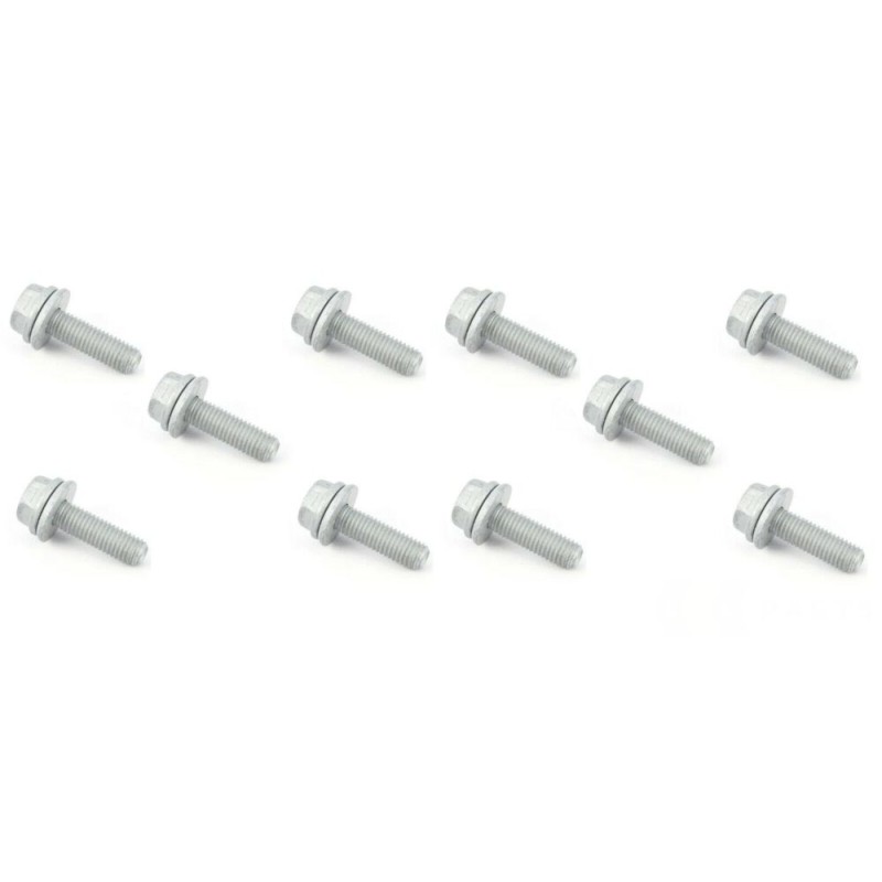 Boulon hexagonal de 16 mm avec rondelle M10x1.5x35 mm Grade 10.9 10pcs - Pièce d'origine BMW 31106772199