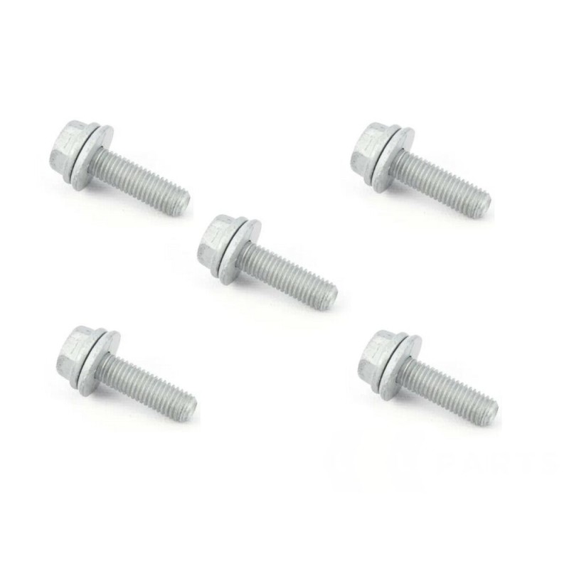 Boulon hexagonal de 16 mm avec rondelle M10x1.5x35 mm Grade 10.9 5pcs - Pièce d'origine BMW 31106772199