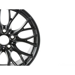 Roue noire mate à double rayon de 18 pouces - Pièce d'origine BMW 36116865157