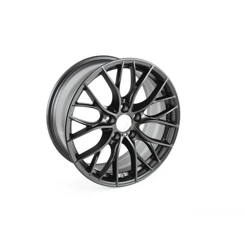 Roue noire mate à double rayon de 18 pouces - Pièce d'origine BMW 36116865157