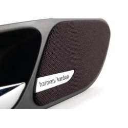 2 Couvercles de haut-parleur de poignée de porte paire Harman Kardon L+R - Pièce d'origine BMW 51418237587/51418237588