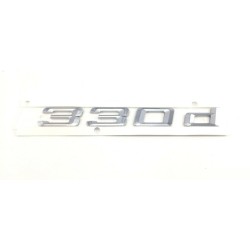 Étiquette d'emblème d'insigne de badge 330d - Pièce d'origine BMW 51147164513