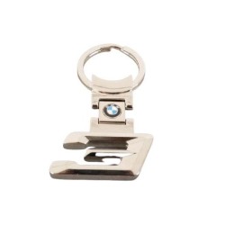 Porte-clés en acier inoxydable de la série 3 - Pièce d'origine BMW 80272287778