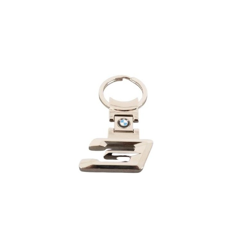 Porte-clés en acier inoxydable de la série 3 - Pièce d'origine BMW 80272287778 Porte-clés en acier inoxydable de la série 3 - Pièce d'origine BMW 80272287778