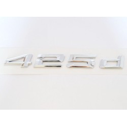 Autocollant d'étiquette d'emblème de badge 425D - Pièce d'origine BMW 51147356331