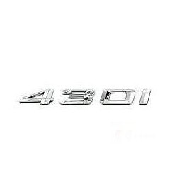 Étiquette d'emblème d'insigne de badge 430i - Pièce d'origine BMW 51147423948